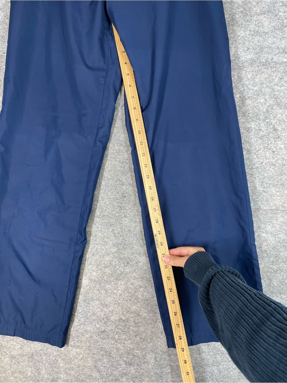 Vintage Y2K Adidas Track Pants Blue Small Athletic Windbreaker Joggers Training - Picture 5 of 15